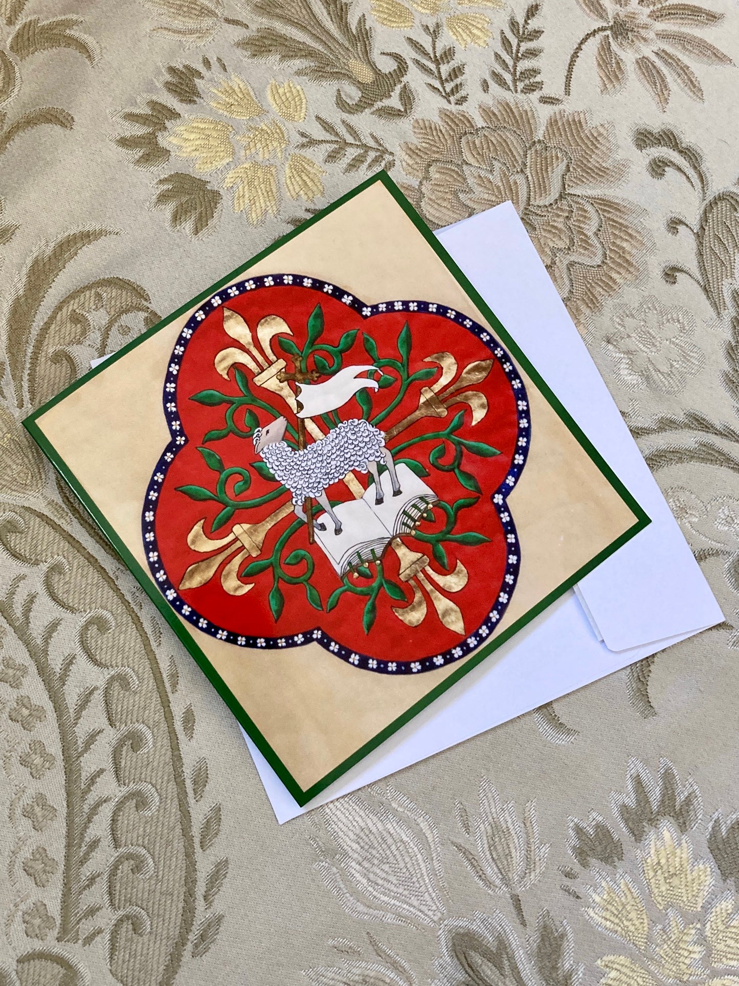 Paschal Lamb Easter Card