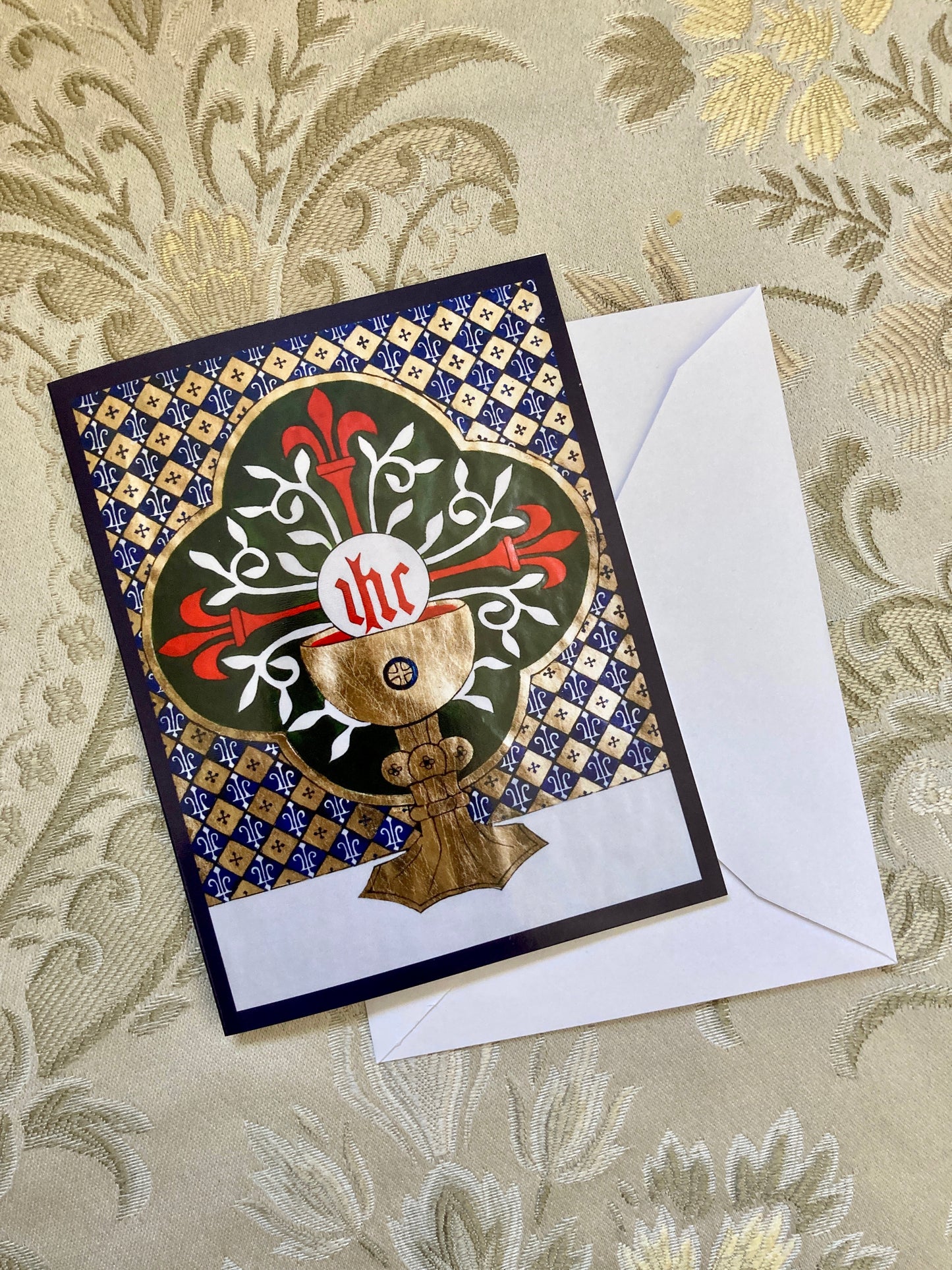 Holy Eucharist Note Card - First Communion Card