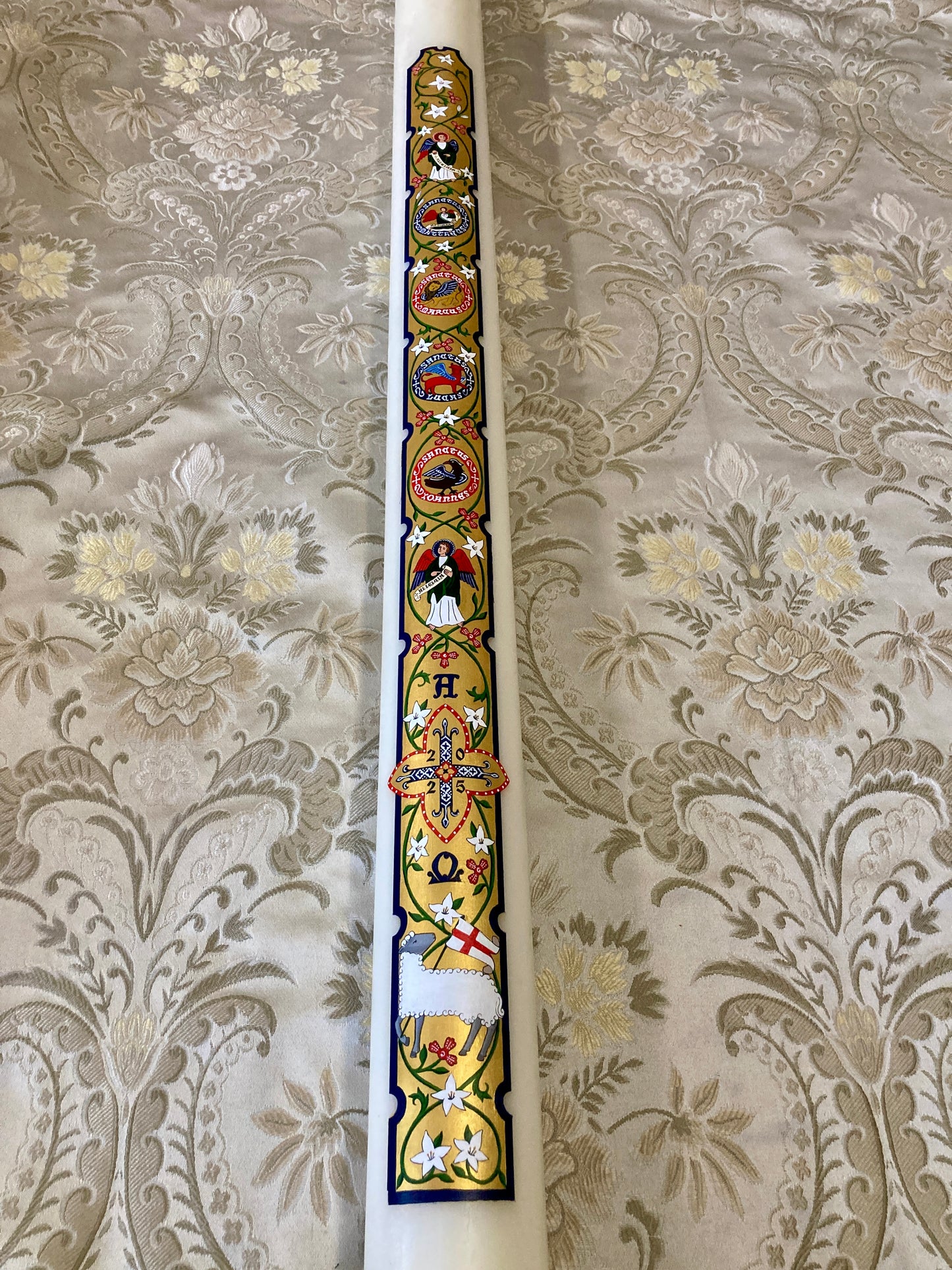 Lamb of God Paschal Candle