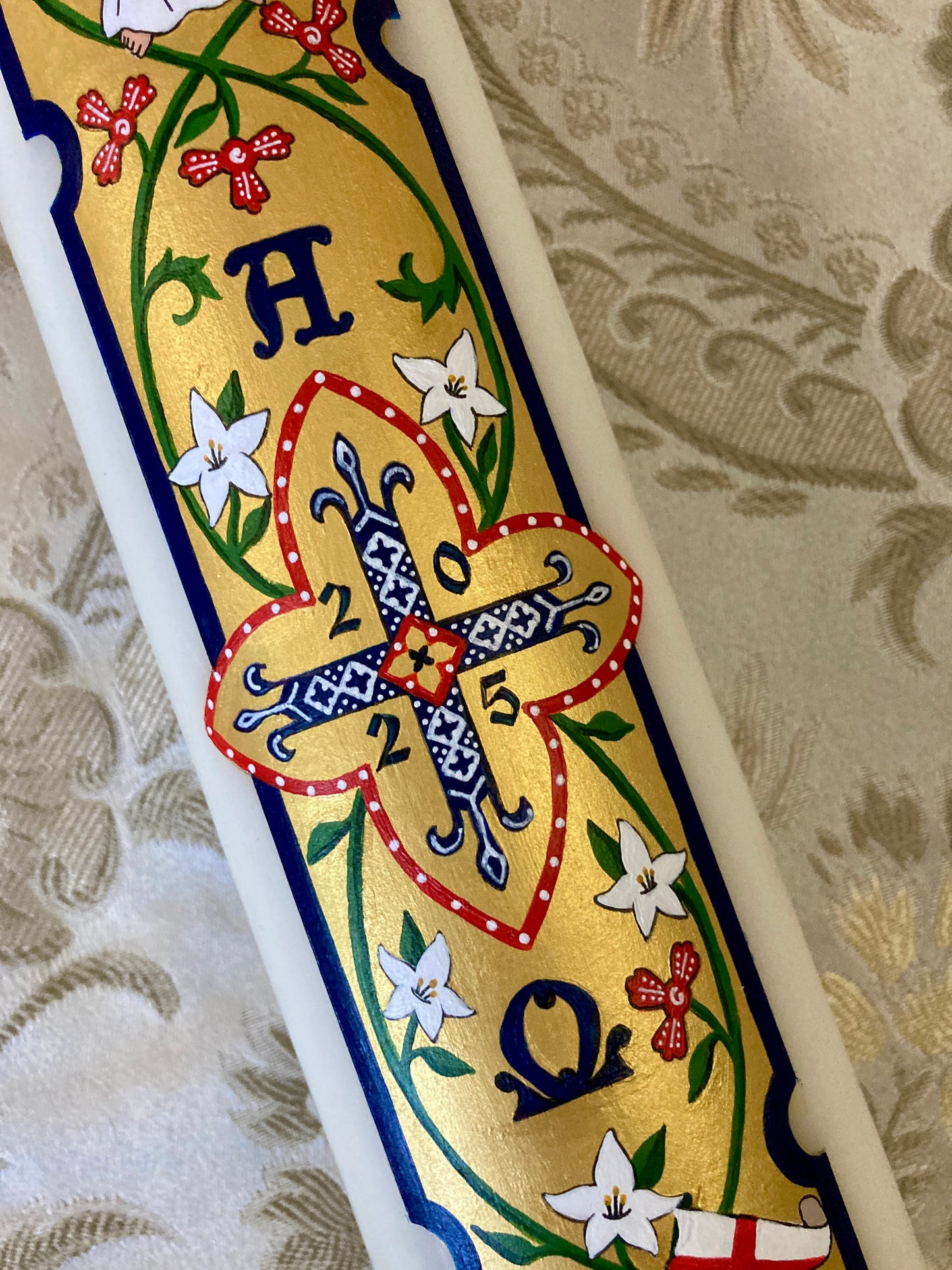 Lamb of God Paschal Candle