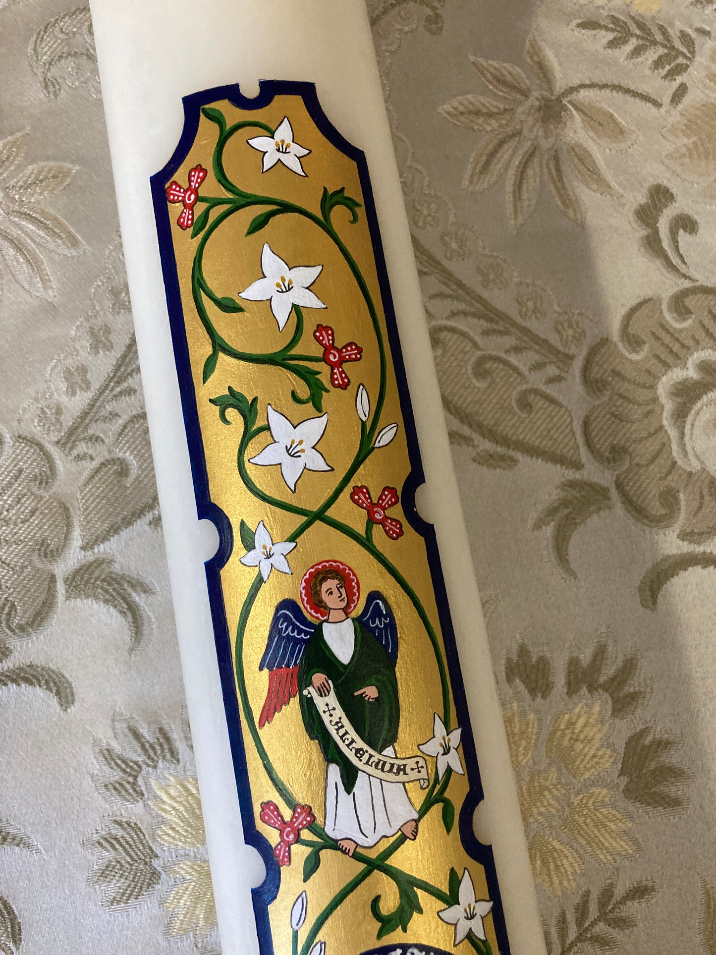 Lamb of God Paschal Candle