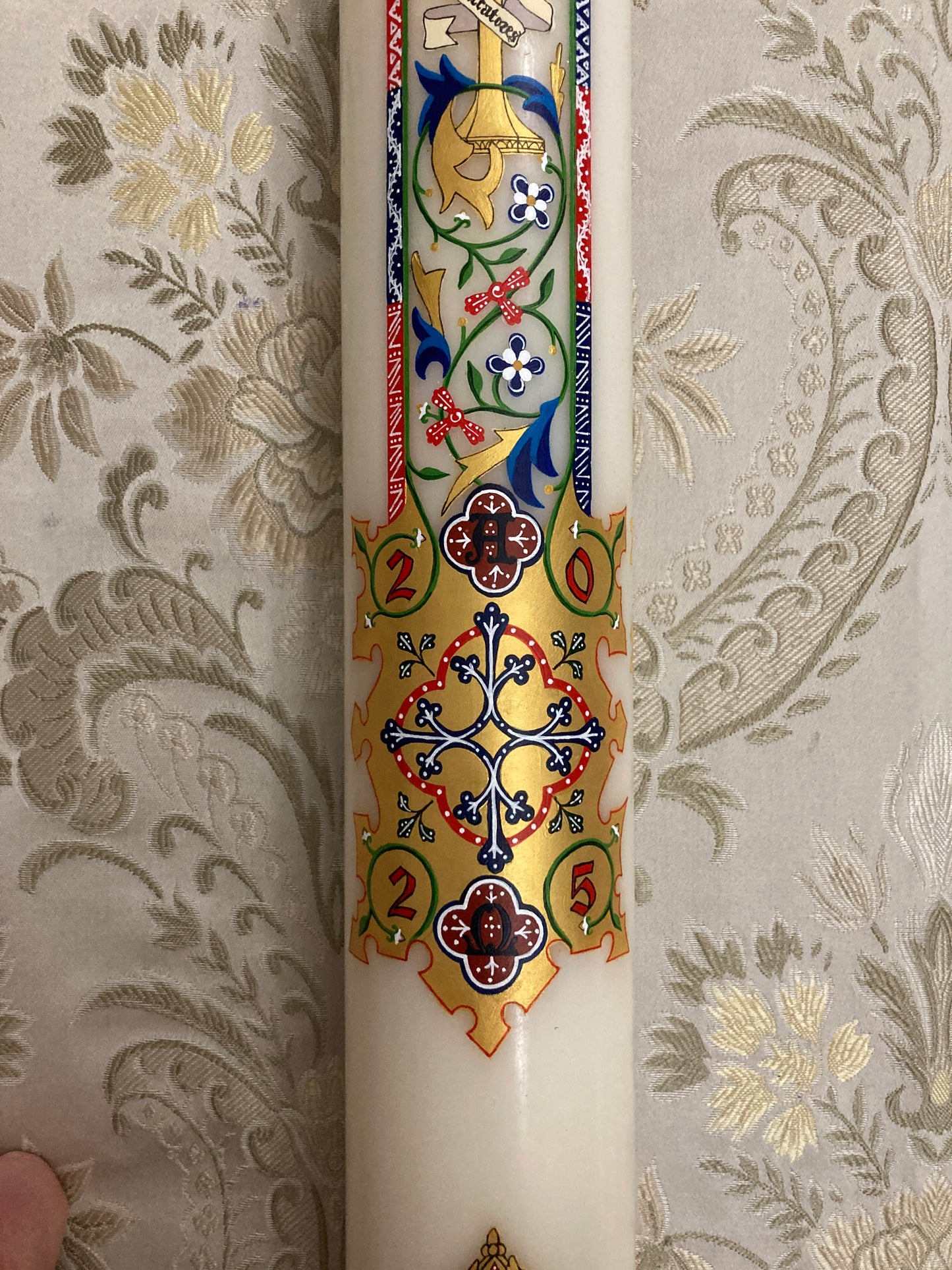 Glorious Paschal Candle