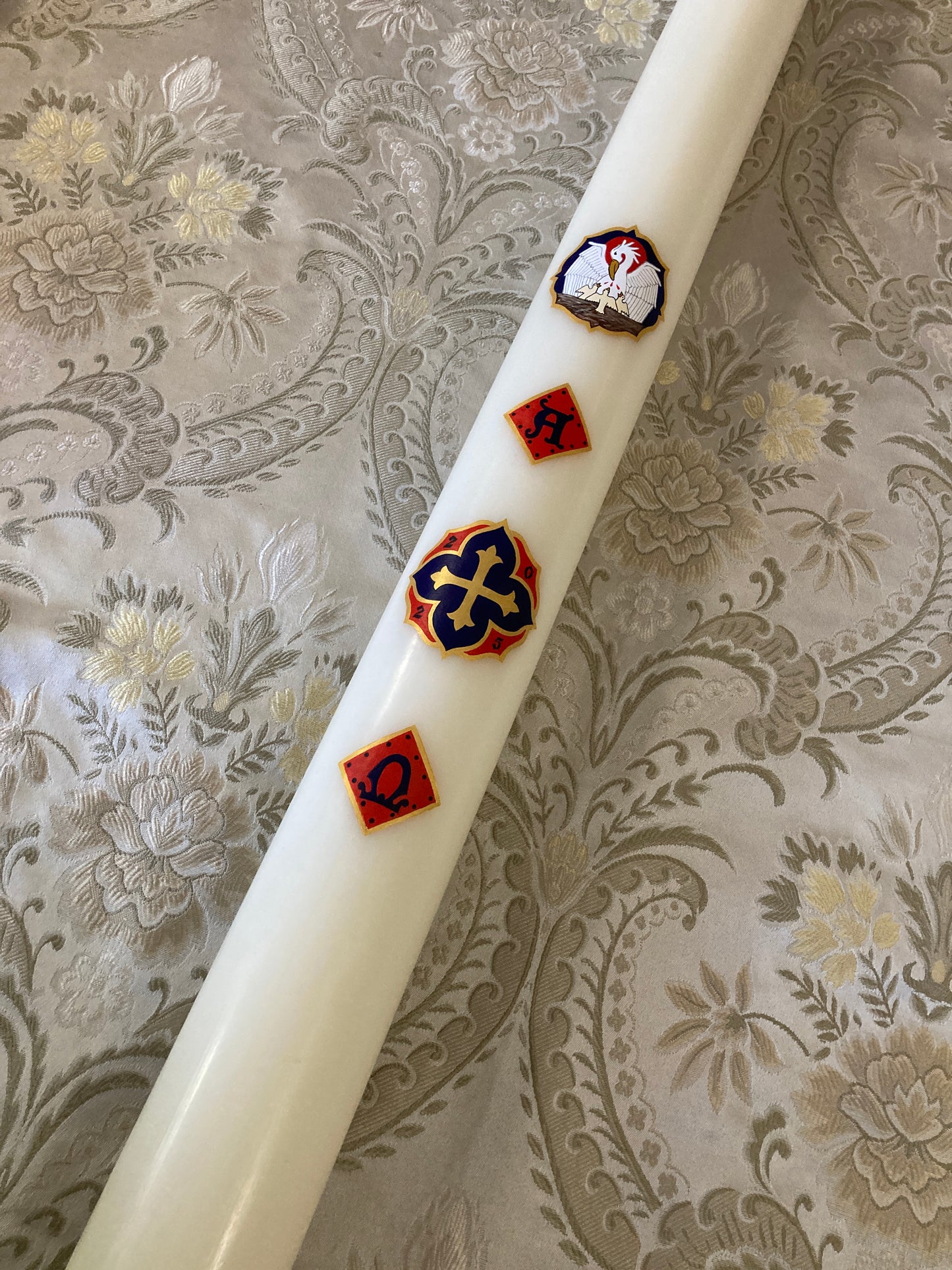 Pelican Paschal Candle