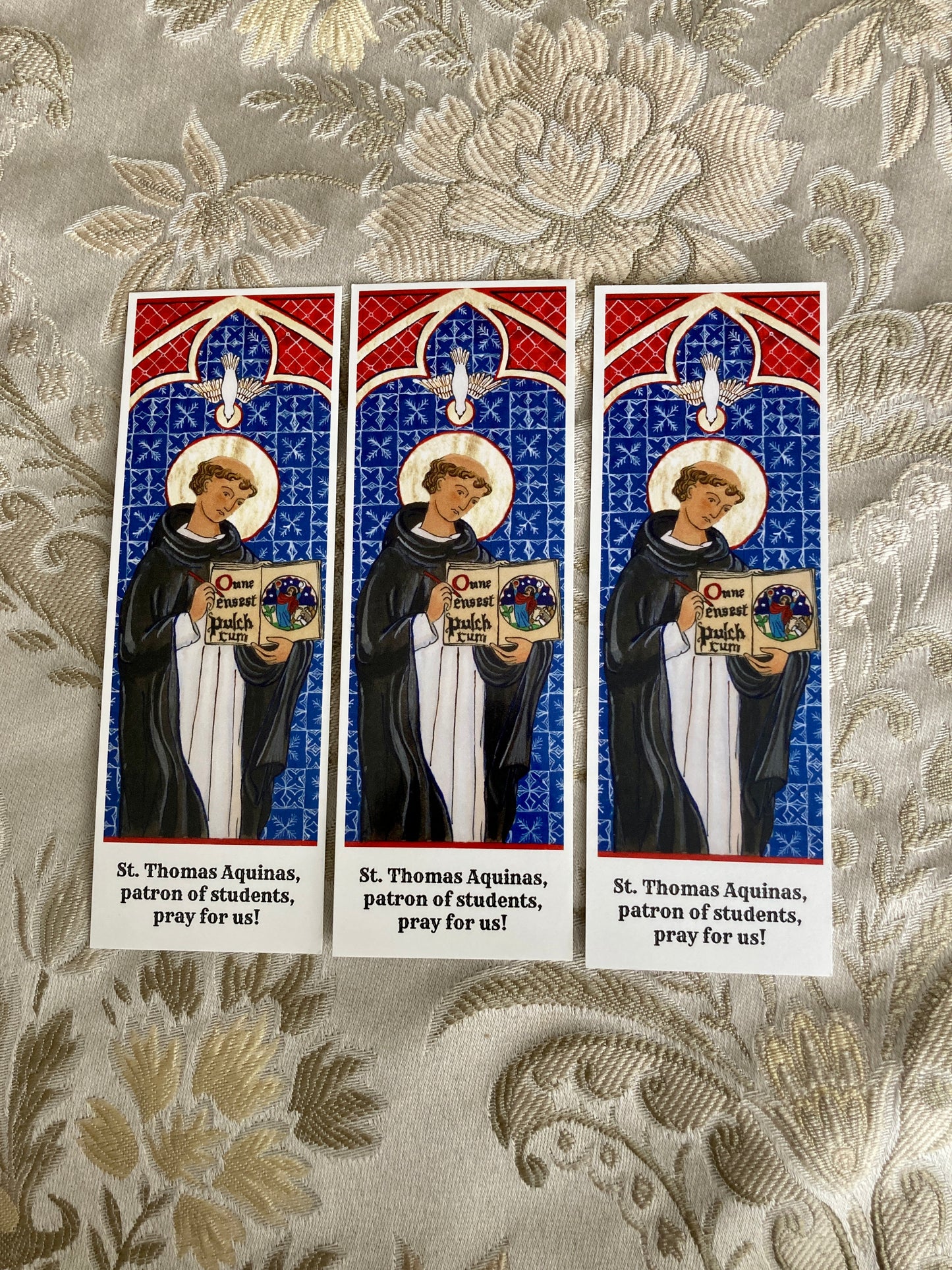 St. Thomas Aquinas bookmark