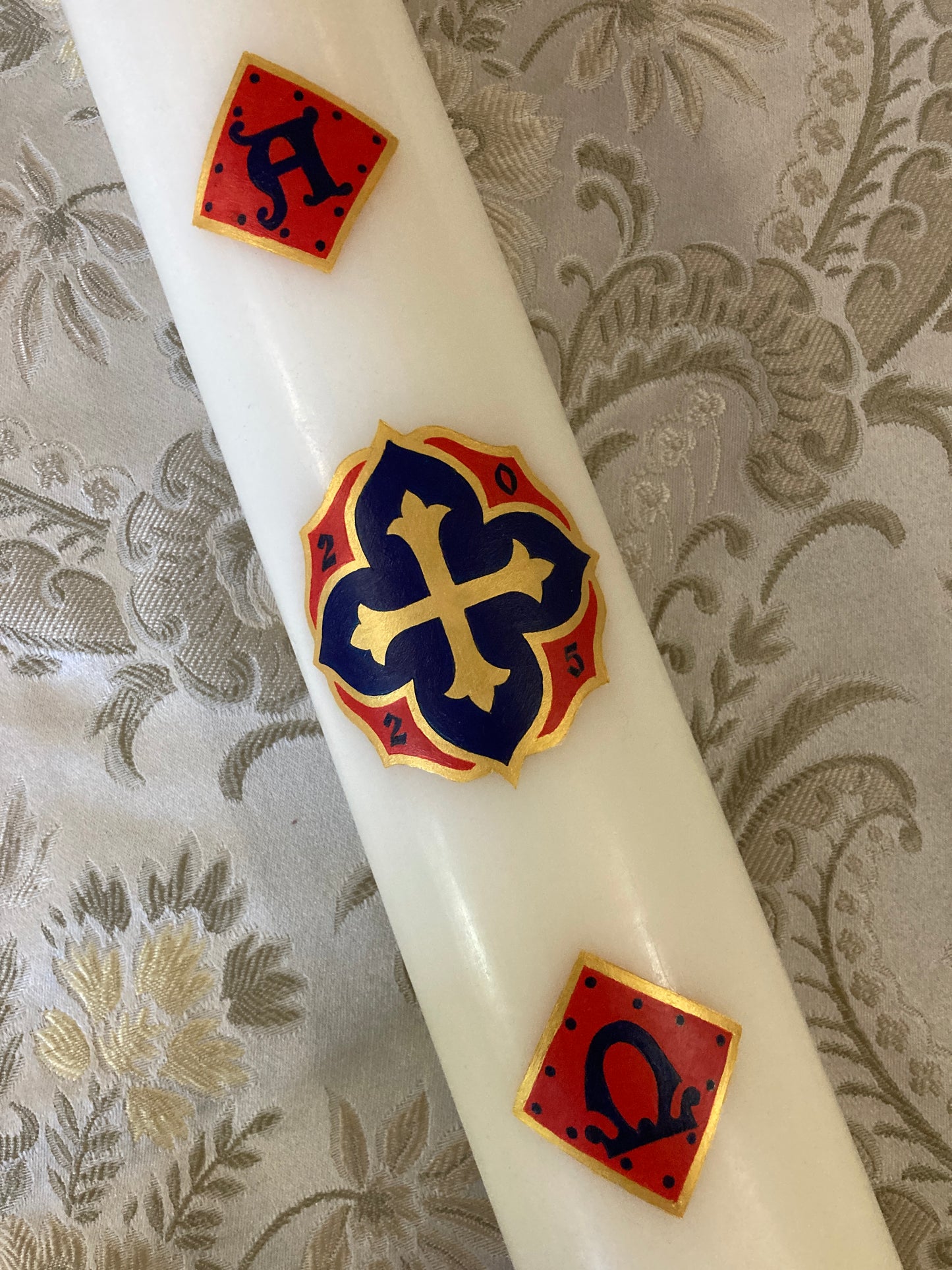 Pelican Paschal Candle