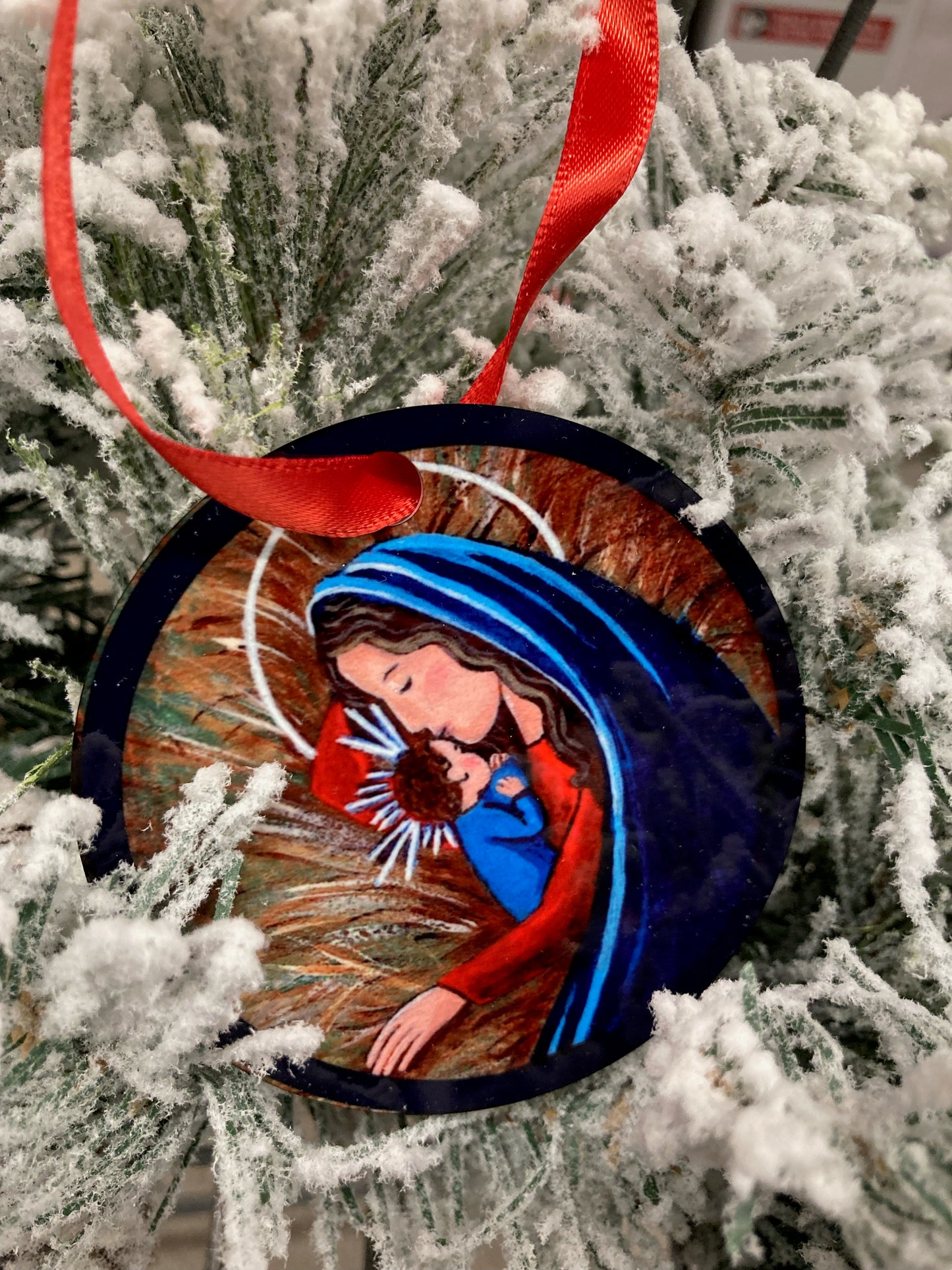 Silent Night Christmas Ornament