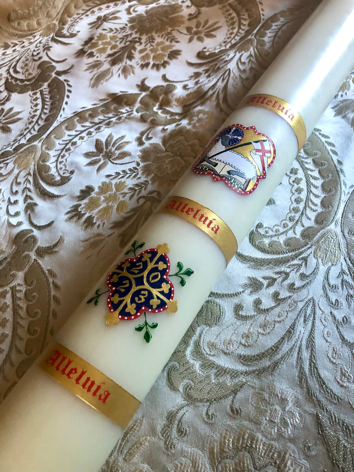 Alleluia Paschal Candle