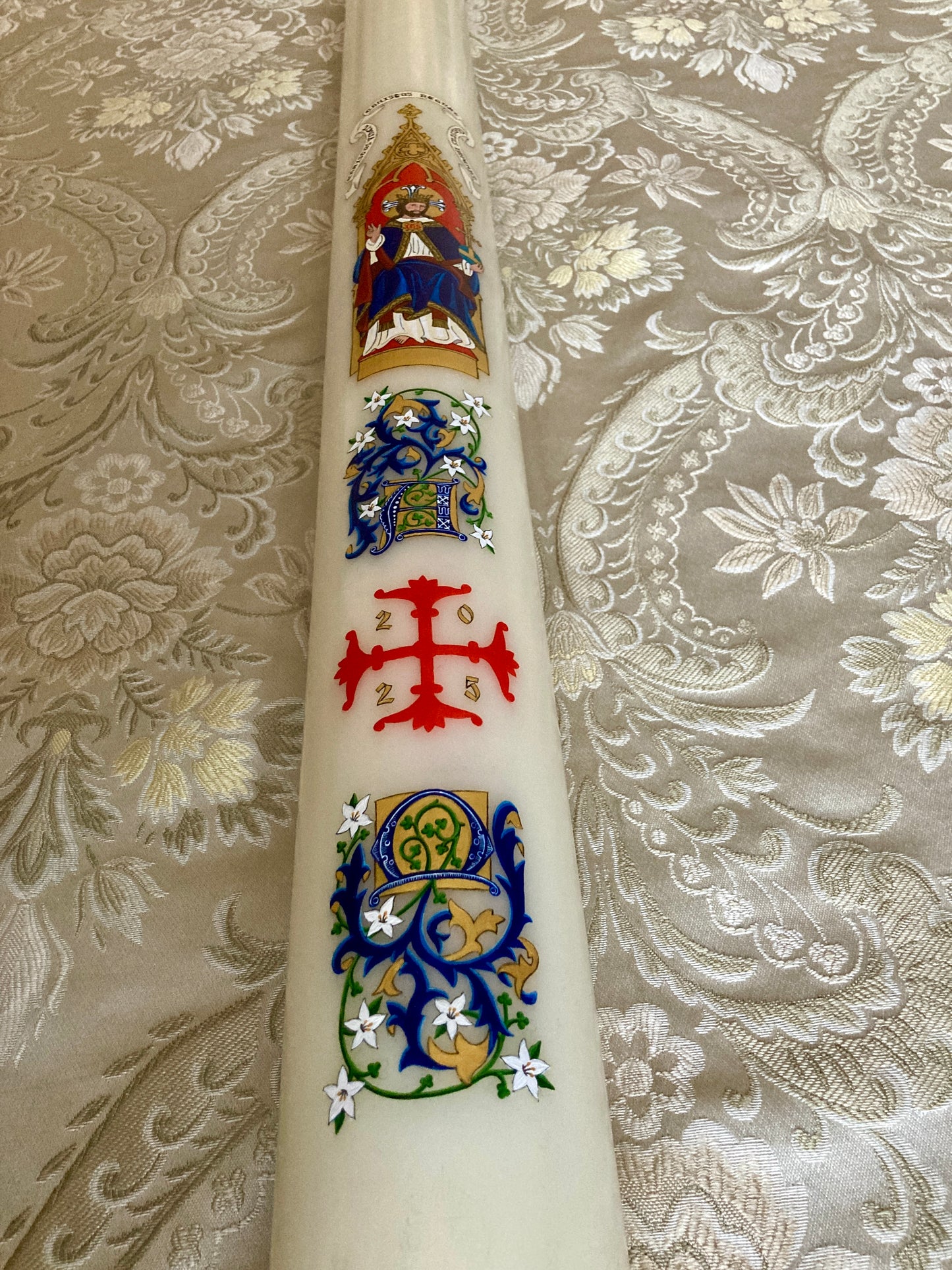 Christ the King Paschal Candle