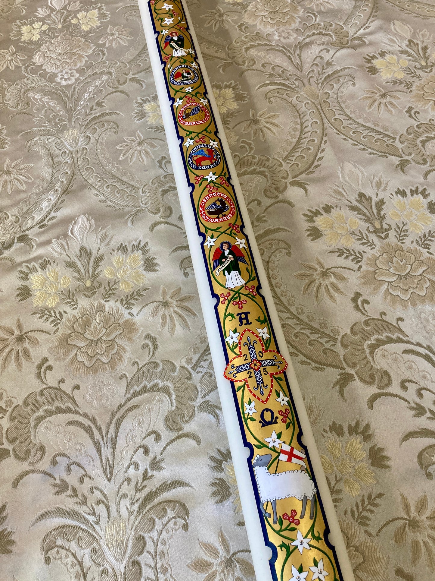 Lamb of God Paschal Candle