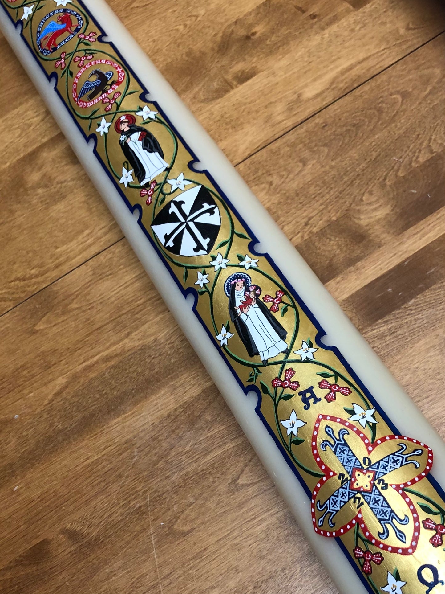 Lamb of God Paschal Candle