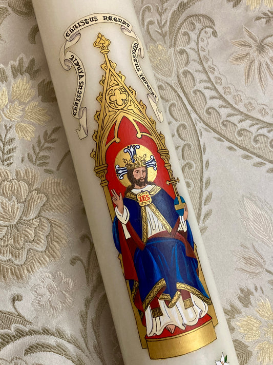 Christ the King Paschal Candle