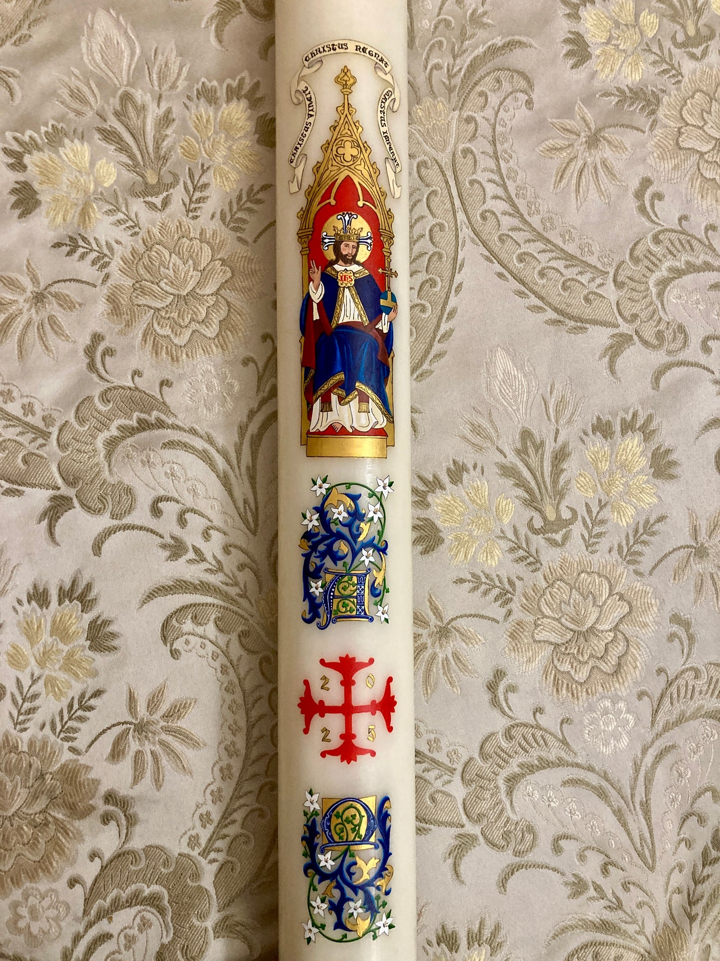 Christ the King Paschal Candle