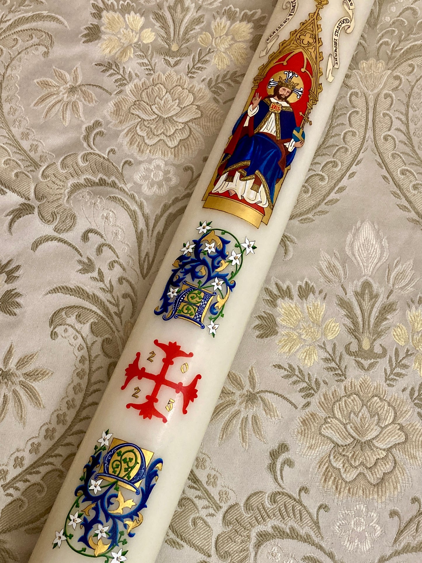 Christ the King Paschal Candle