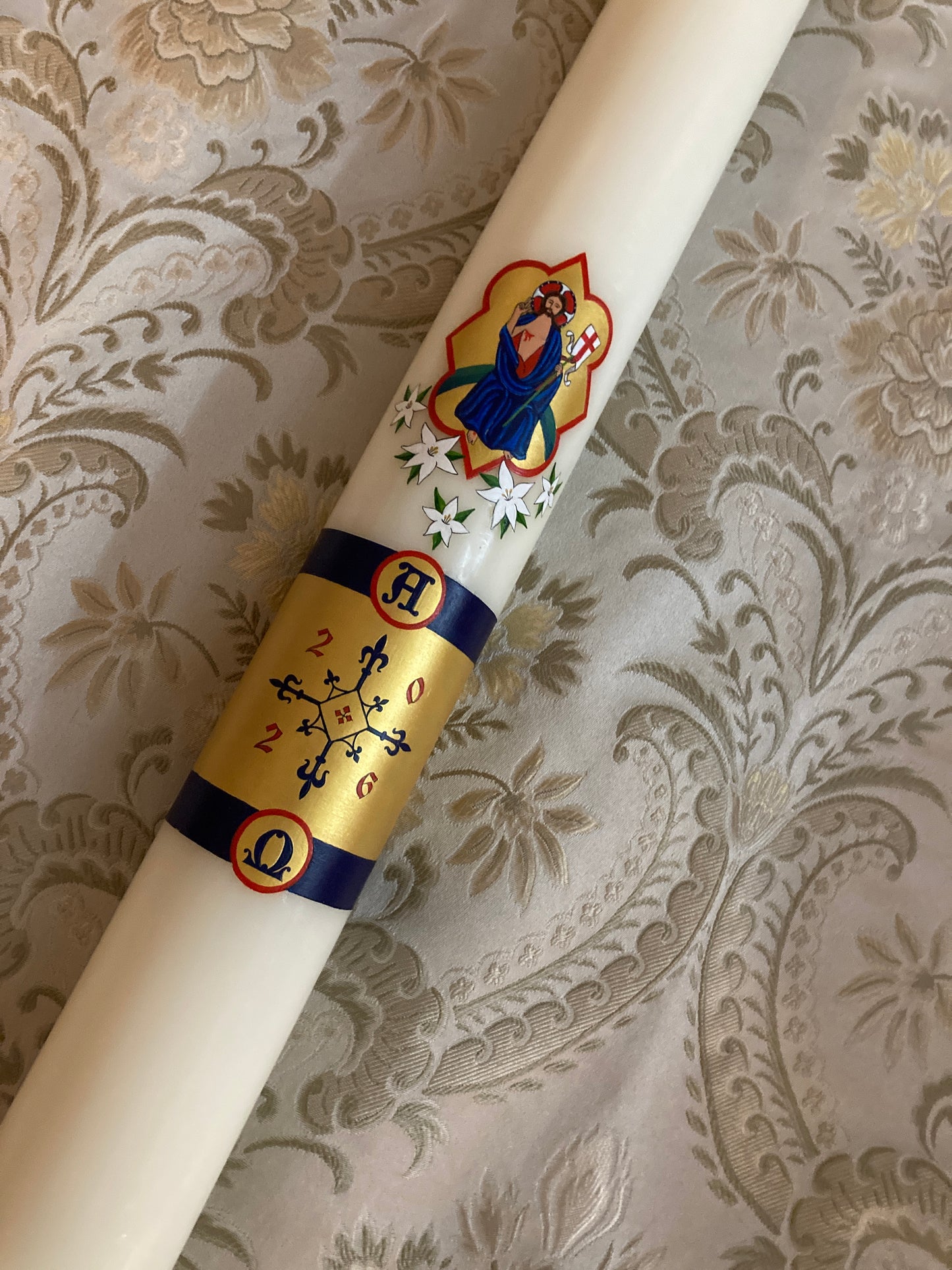Resurrexit Paschal Candle