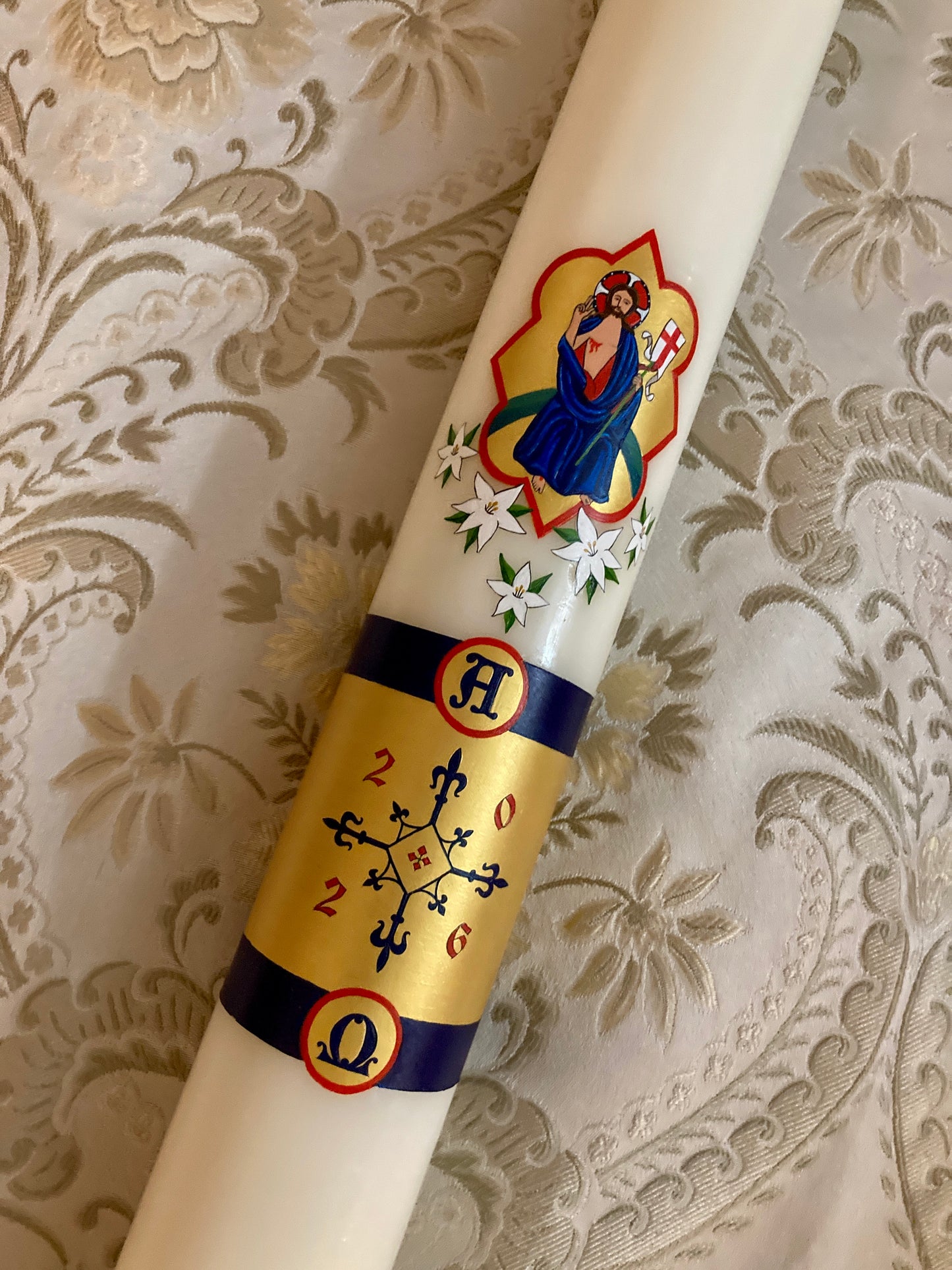 Resurrexit Paschal Candle
