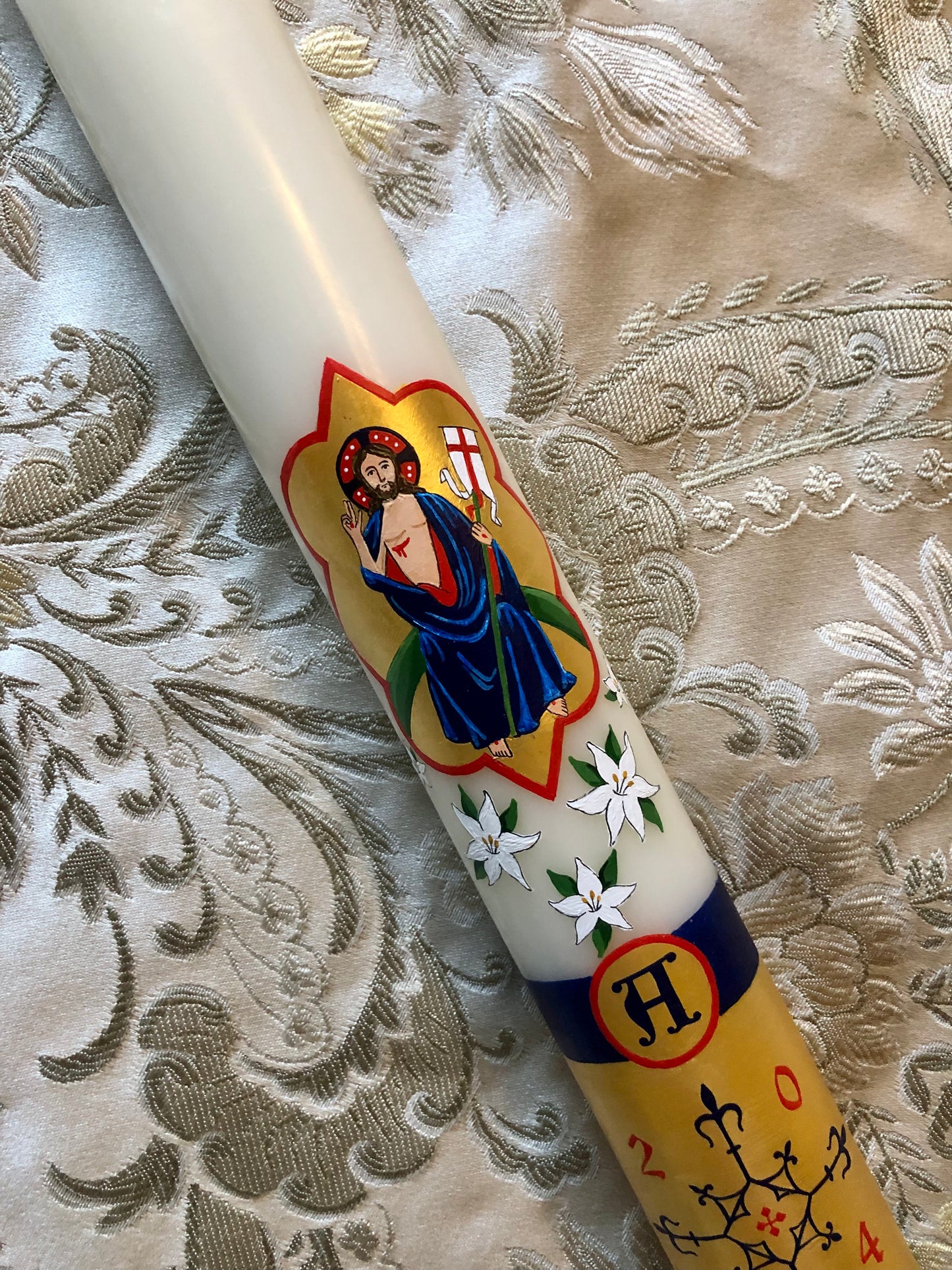 Resurrexit Paschal Candle