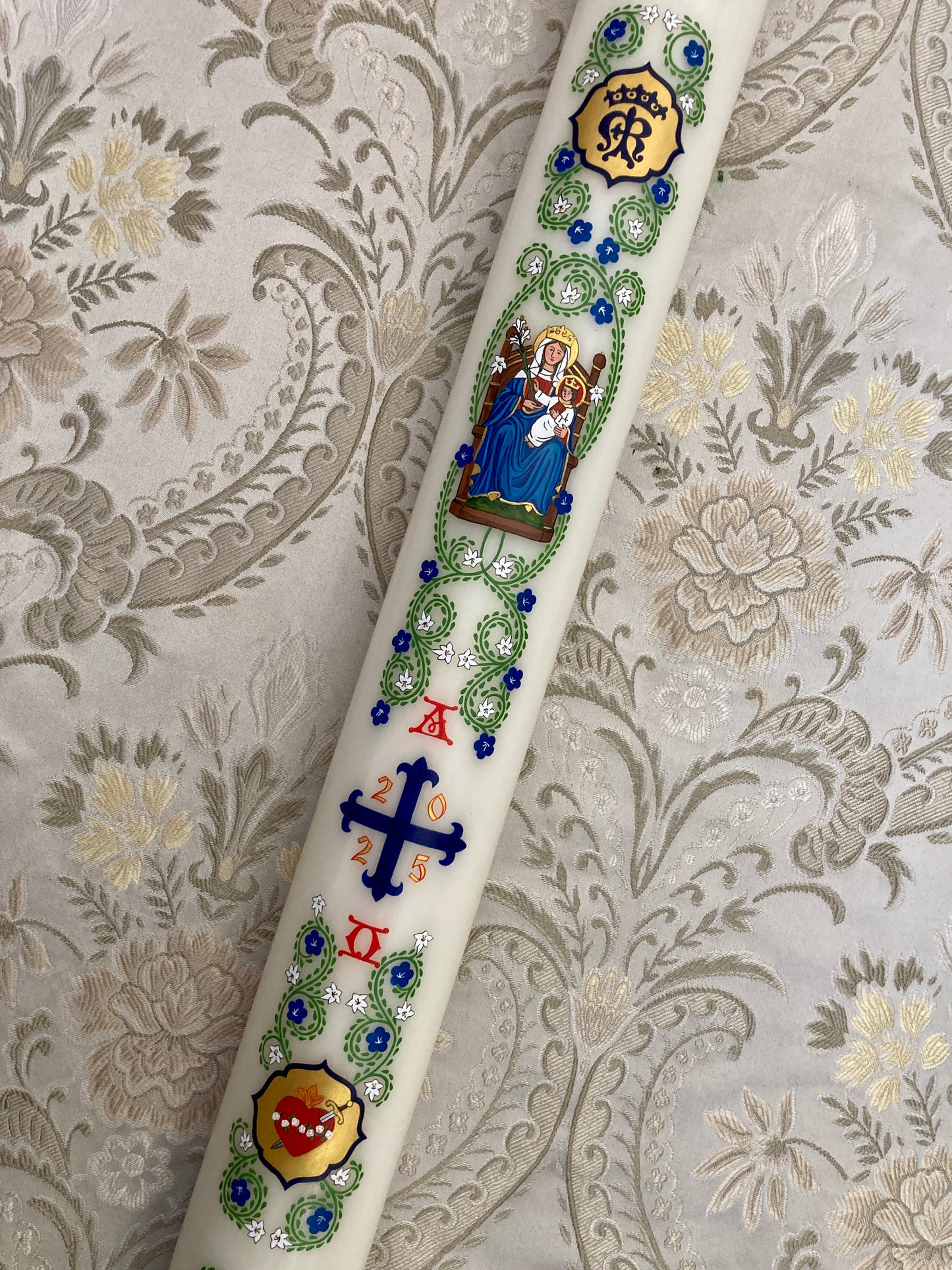 Laetare Paschal Candle