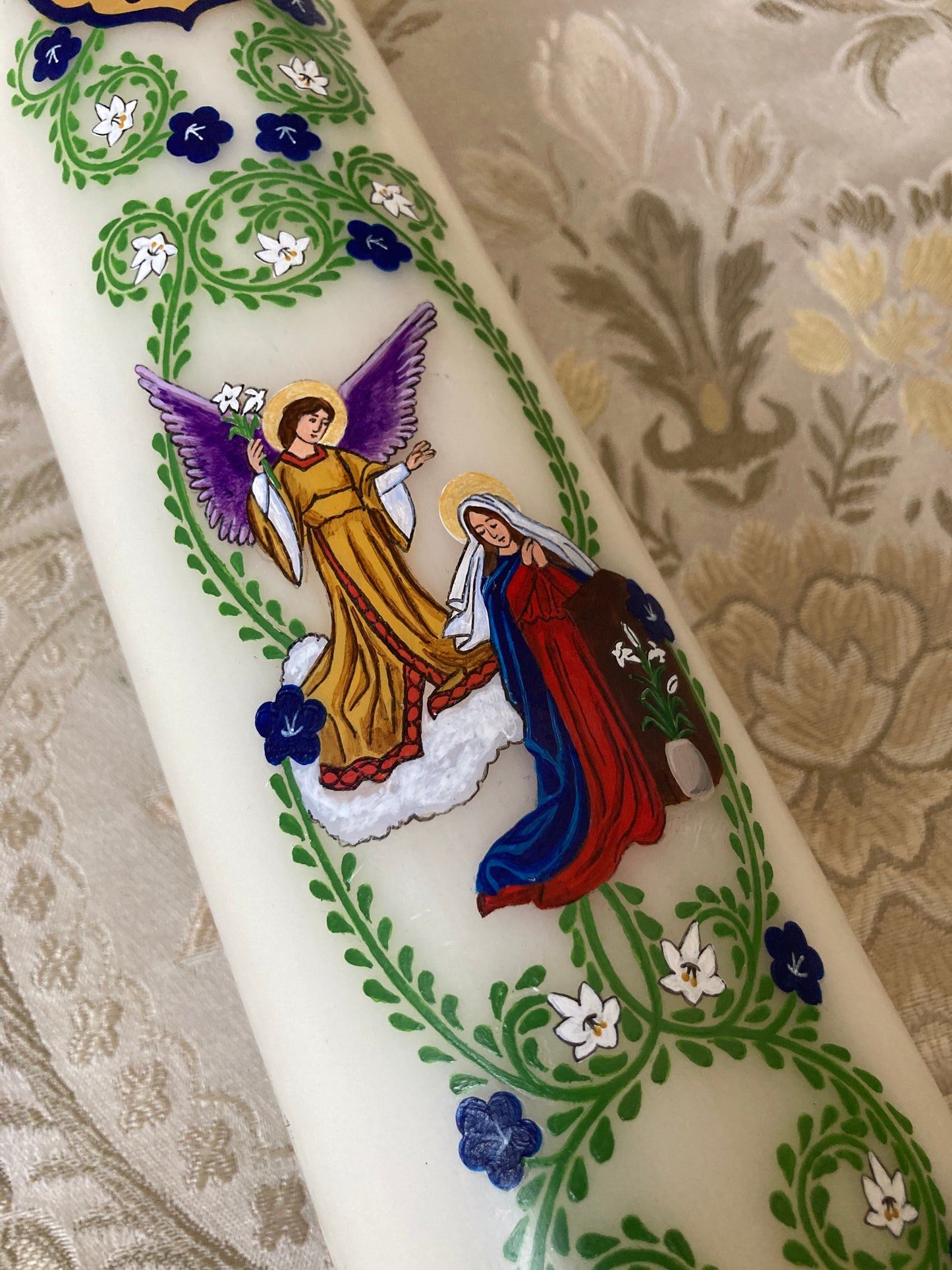 Laetare Paschal Candle
