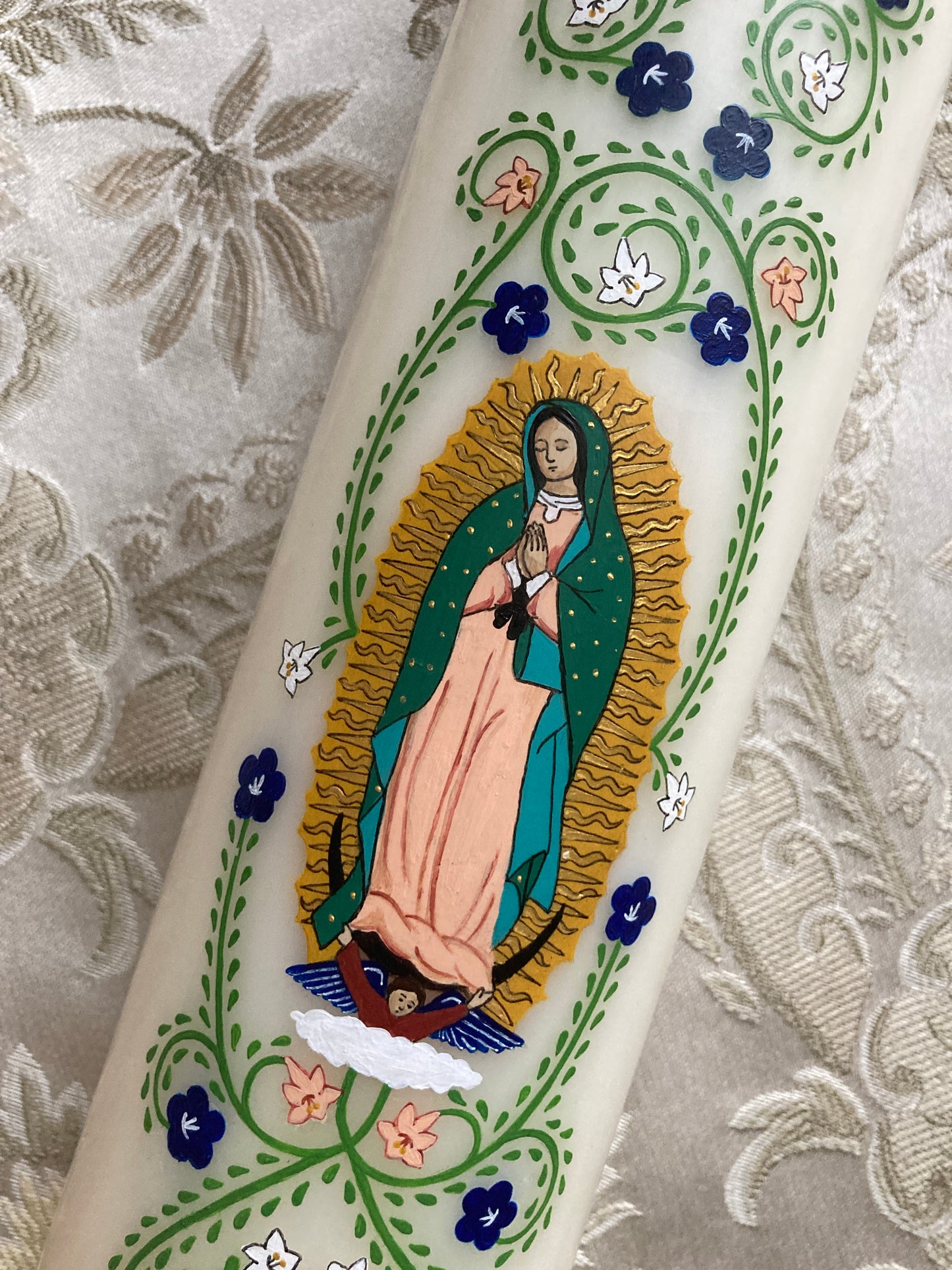 Laetare Paschal Candle