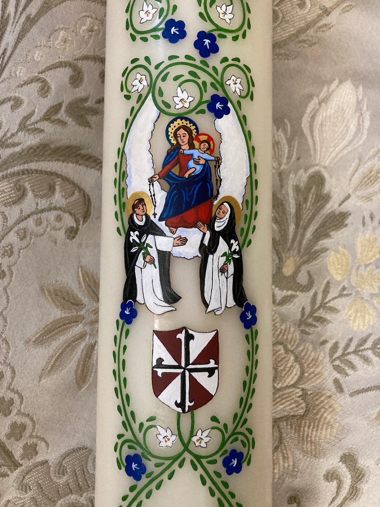 Laetare Paschal Candle