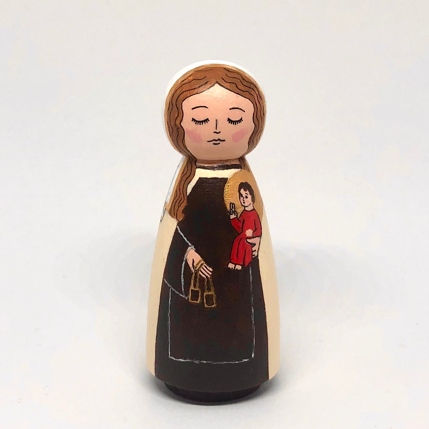 Custom Saint Peg Doll