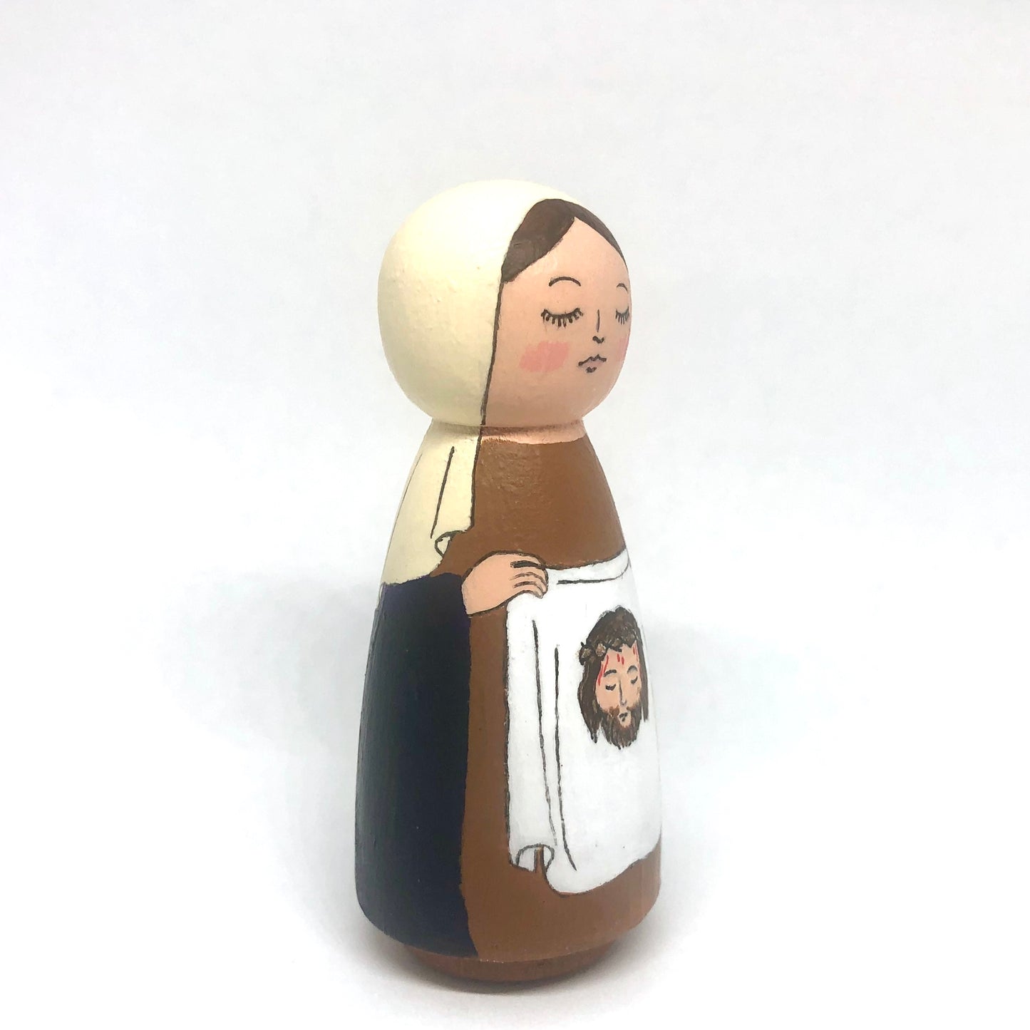 Custom Saint Peg Doll