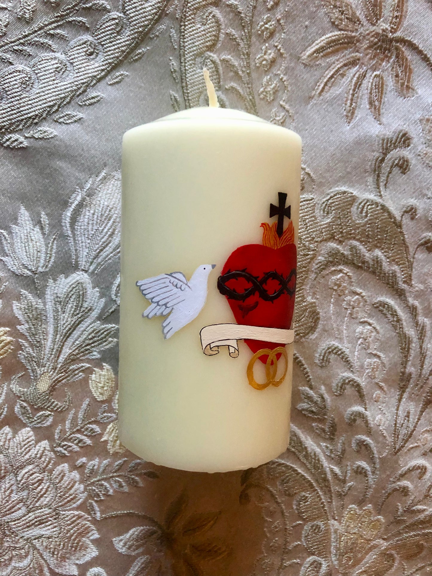 Three to Get Married Candle