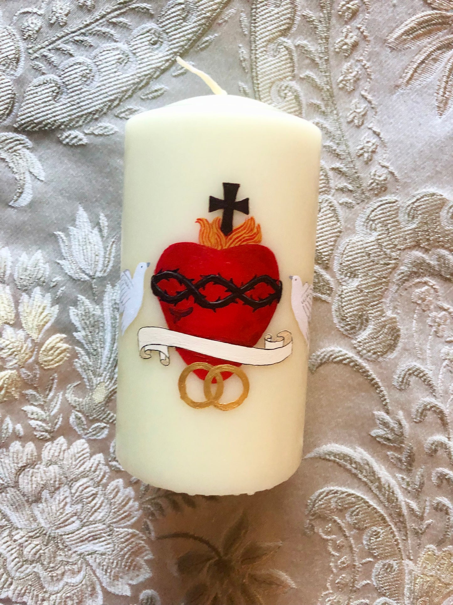 Three to Get Married Candle