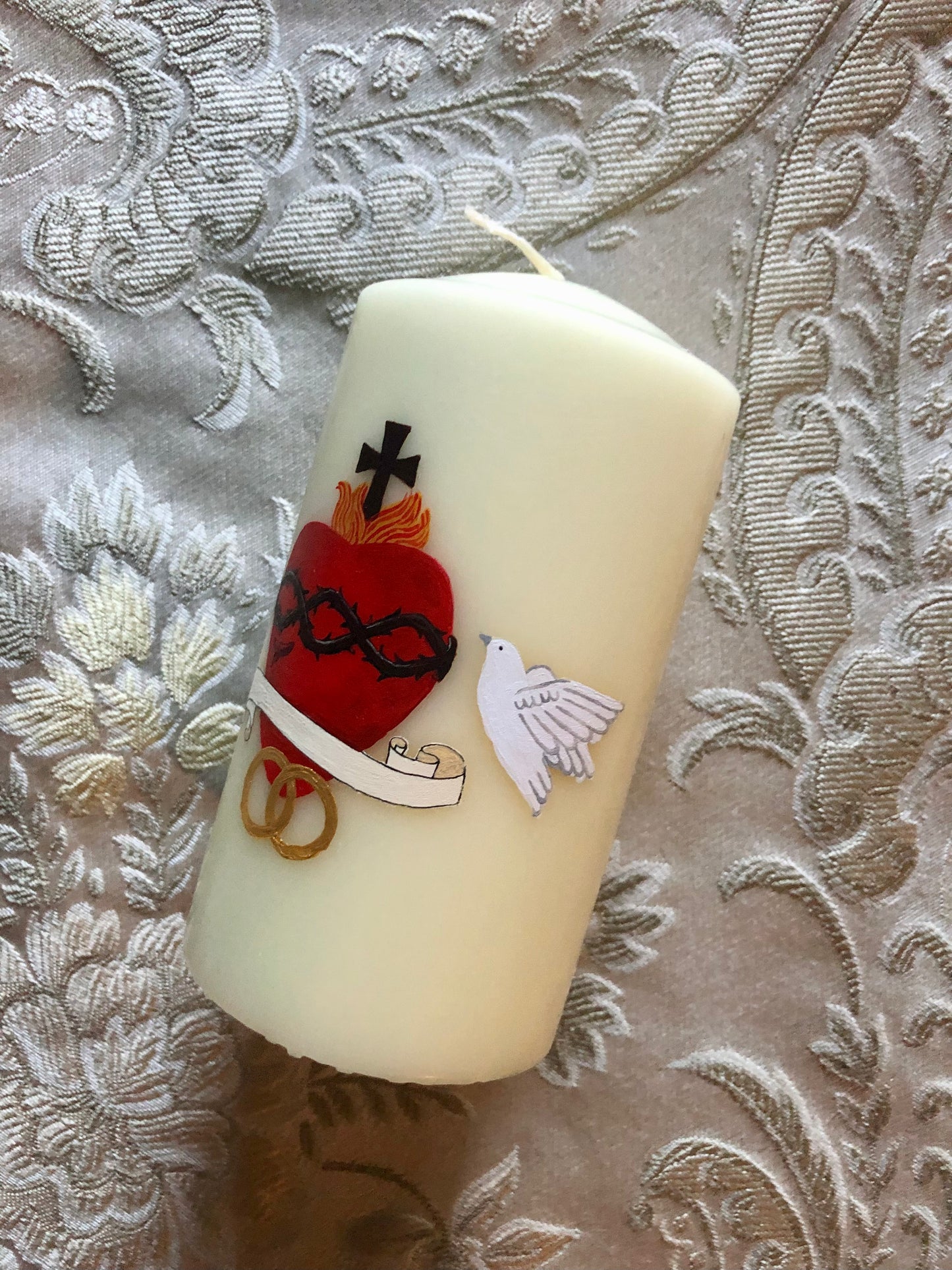 Three to Get Married Candle